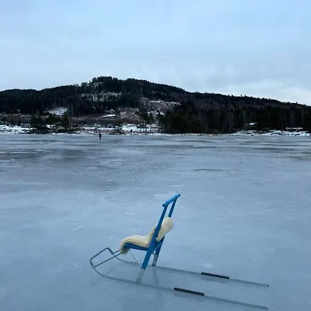 With View, Beach, Rowboat, Canoe 度假居 Austvatn